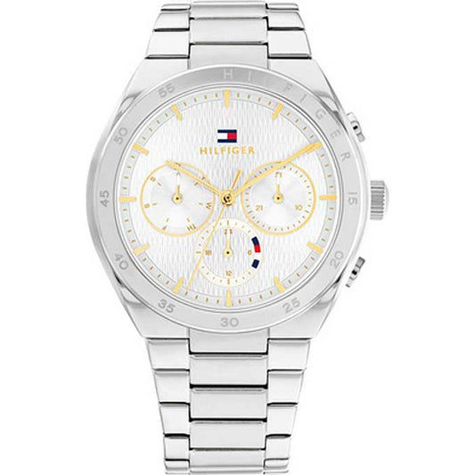 Tommy Hilfiger 1782573 Armbanduhr Silber • Quarzwerk • Mineralglas