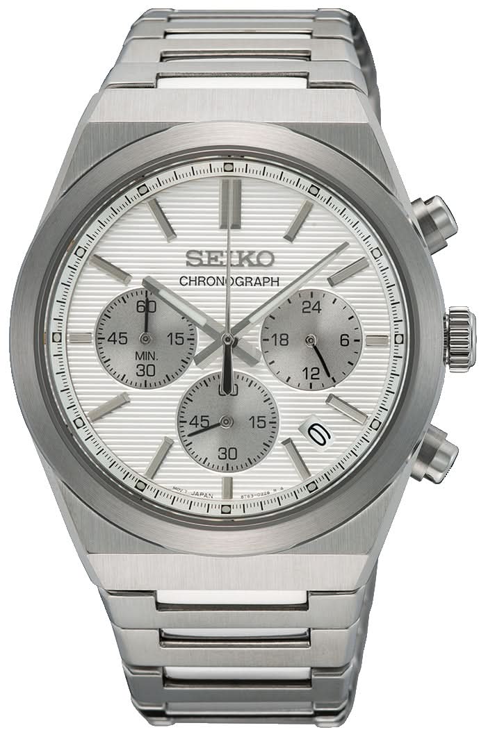 Seiko Sports SSB451P1 Herrenuhr • Chronograph • Saphirglas