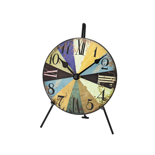 AMS Design T1164 Tischuhr • Geräuschloses Quarzwerk • Retro
