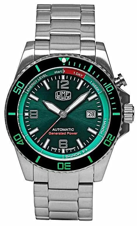 UMF Ruhla Autokinetic 1072M-4 Herrenuhr • Made in Germany • Saphirglas