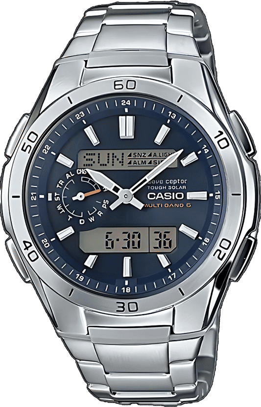 Casio Wave Ceptor WVA-M650D-2AER Herrenuhr • Funk & Solar • Weltzeit