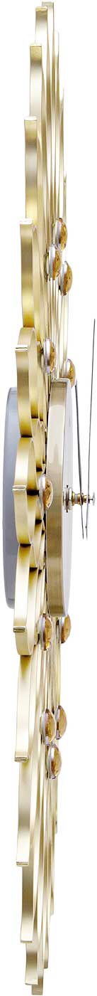 AMS Wanduhr Metall • Präzise Zeitanzeige • Modernes Design
