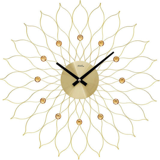 AMS Wall Clock Metal • Precise Time Display • Modern Design