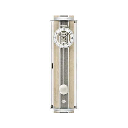 Zegar ścienny AMS Regulator R2715, dąb Sonoma • 8-dniowy mechanizm z biciem • szkło mineralne
