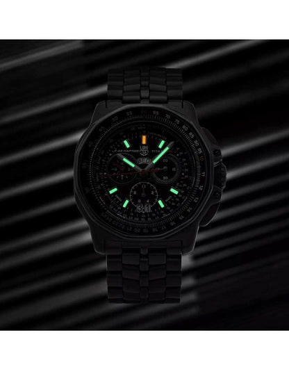 Luminox F-22 Raptor XA.9272 Herren Armbanduhr Schwarz • Titangehäuse • Saphirglas, Bild 2