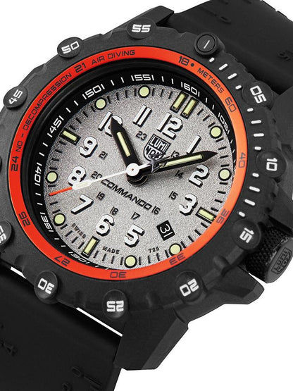 Luminox Commando Frogman XS.3301 Herrenuhr Grau • Carbongehäuse • 20 ATM Wasserdicht, Bild 3