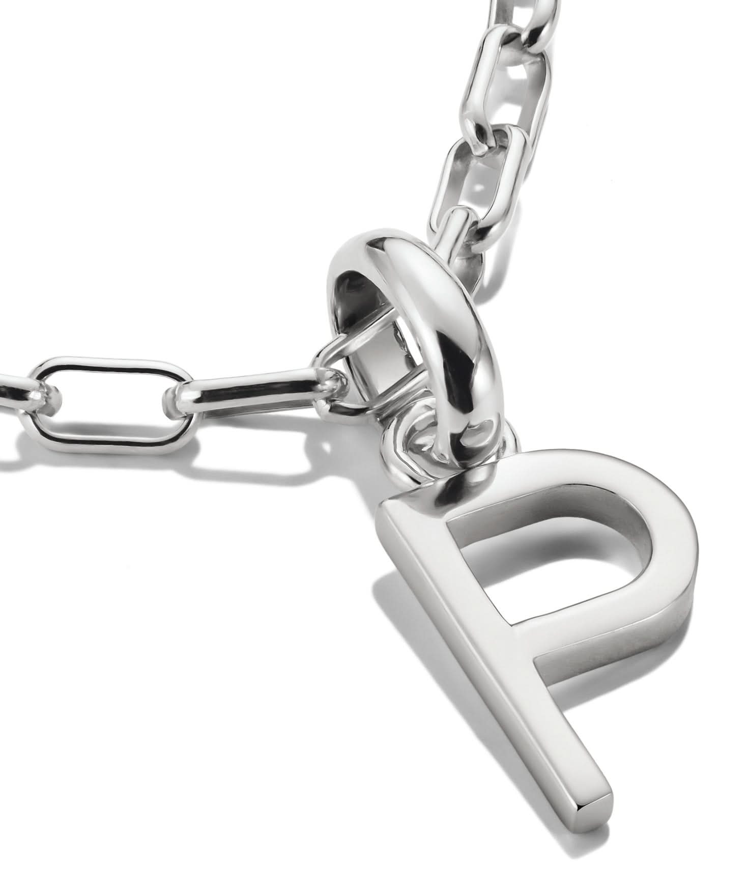 Charms Thomas Sabo ze srebra: litera P z kółkiem łączącym