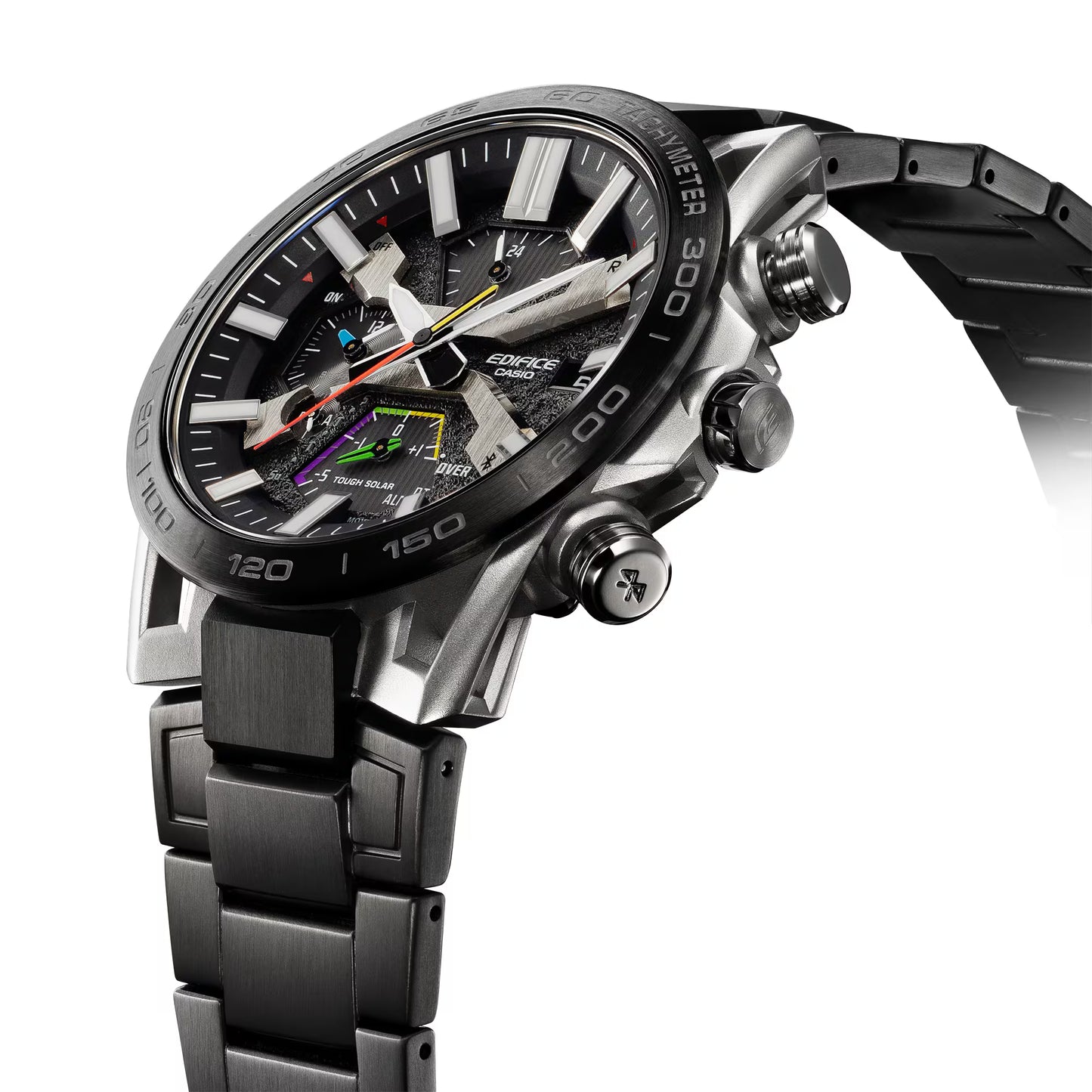 Casio Edifice EQB-2000DC-1AER Montre pour homme • Smartphone Link • Solaire