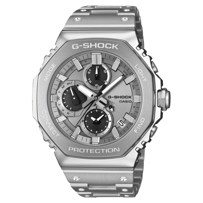 Casio G-Shock GMC-B2100ADS-1AER Herrenuhr Silber/Schwarz • Tough Solar • Bluetooth Smartphone-Link, Bild 2