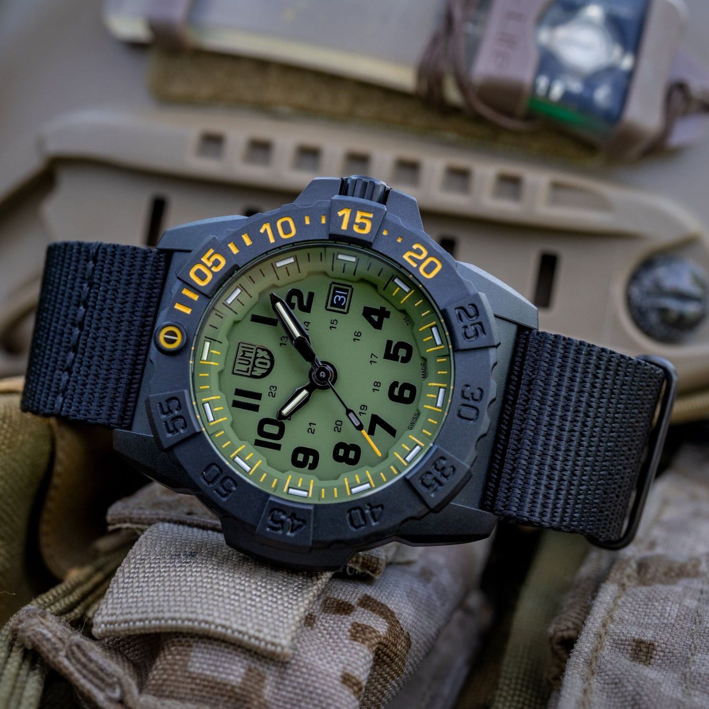 Luminox Navy SEAL XS.3517.NSF.SET Herrenuhr • LLT • Carbonox