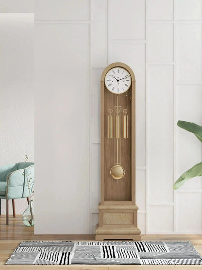 Hermle Grandfather Clock 193x52x32 cm Wood • Westminster Chime • Automatic Night Shut-off