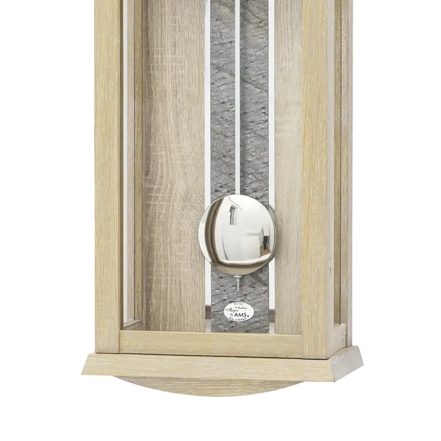 Zegar ścienny AMS Regulator R2745 dąb • mechanizm Westminster • mechanizm 8-dniowy