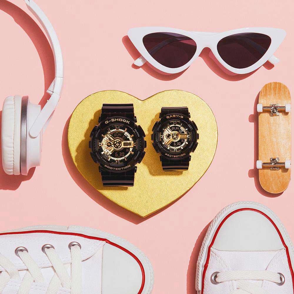 Casio Baby-G BA-110X-1AER Damenuhr • Stoßfest • Weltzeit