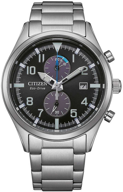 Montre Homme Citizen CA7028-81E • Mouvement Eco-Drive • Chronographe