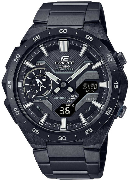 Montre Homme Casio Edifice ECB-2200DC-1A • Solaire • Verre saphir