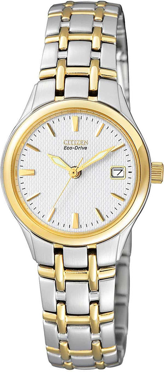 Citizen Eco-Drive EW1264-50A Ladies' Watch • Solar • Two-tone