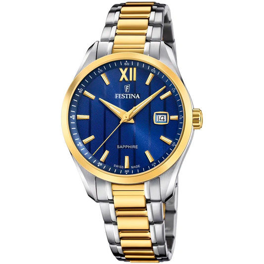 Festina Swiss Made F20027/2 Herren • Saphirglas • Swiss Made Quarzwerk