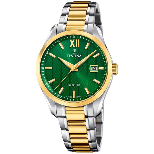 Festina Swiss Made F20027/3 Herren • Saphirglas • Schweizer Quarzwerk