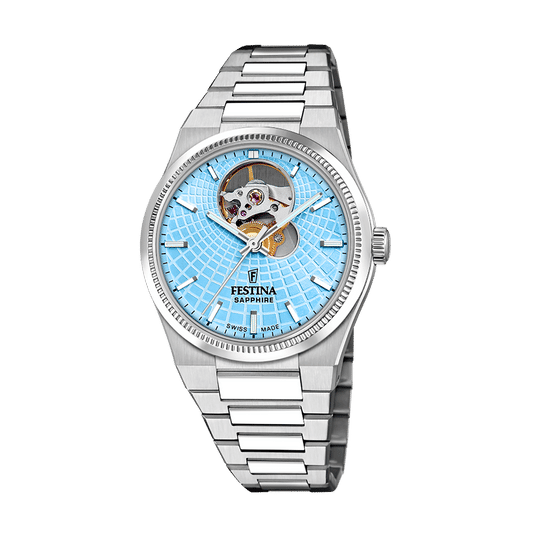 Festina Rivé F20054/4 Damen Armbanduhr • Automatikwerk Soprod P024 • Saphirglas