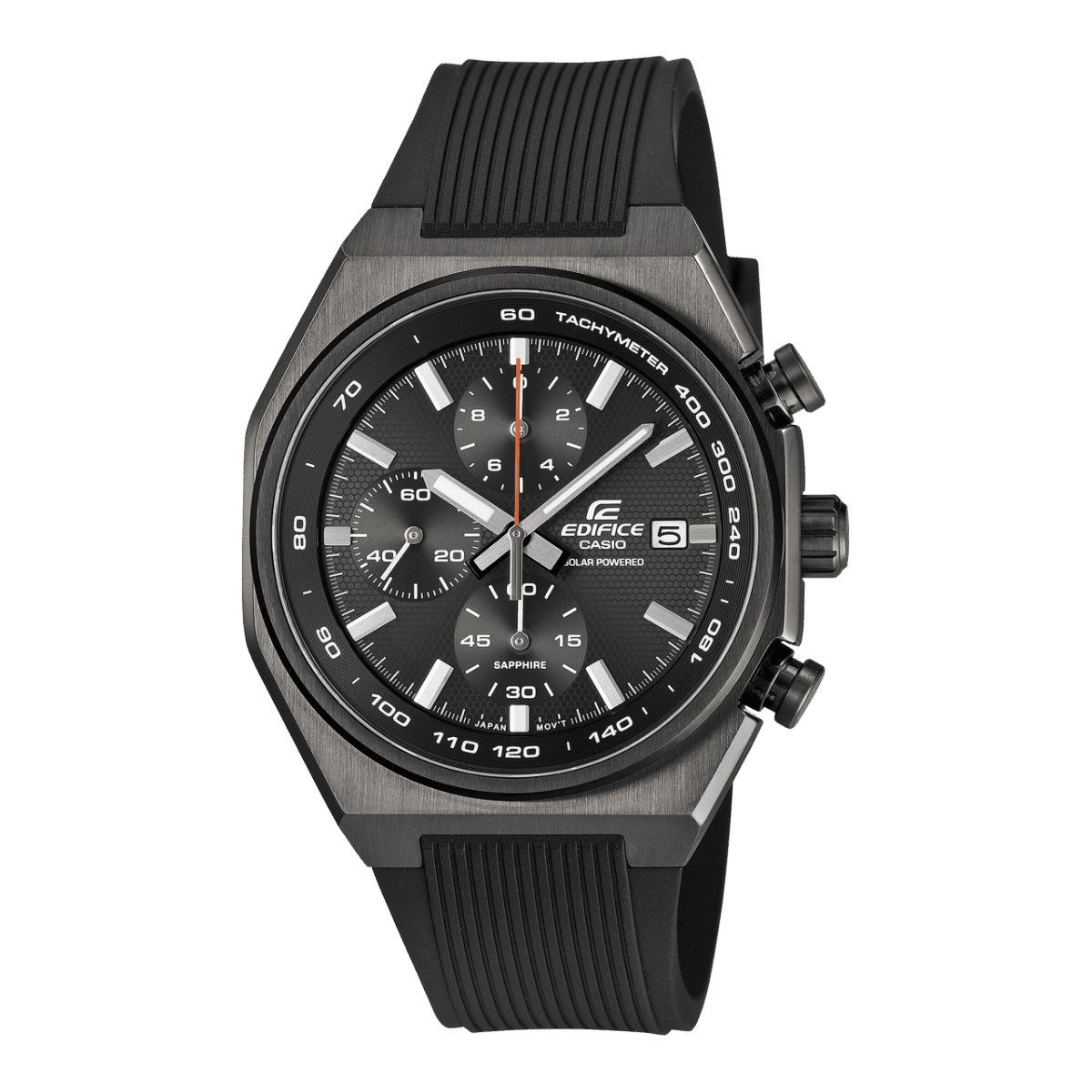 Casio Edifice EFS-S660PB-1AEF Herren Chronograph Solar Schwarz • Saphirglas • 10 bar wasserdicht