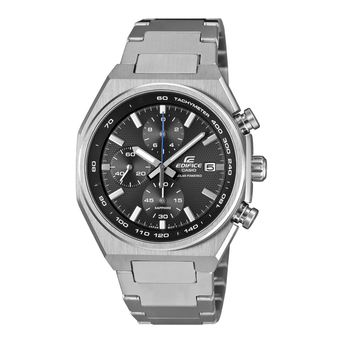 Casio Edifice EFS-S660D-1AEF Herren Armbanduhr Silber • Saphirglas • Solarchronograph
