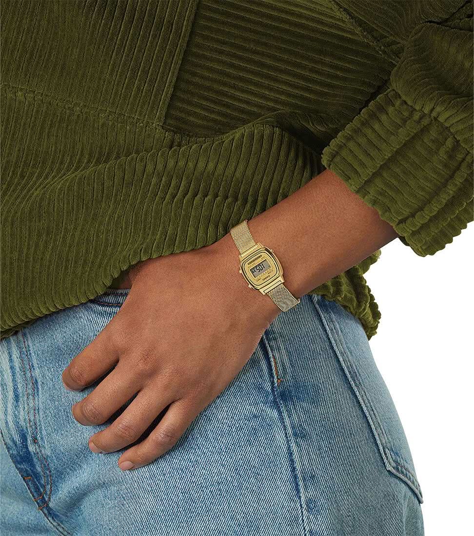Montre pour femme Casio Vintage Collection LA670WEMY-9 • Quartz • Affichage numérique
