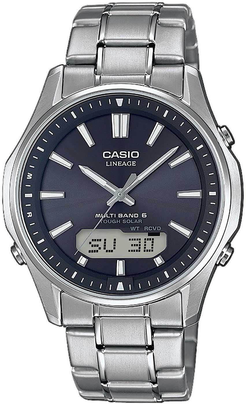 Casio Classic LCW-M100TSE-1AER Men's Watch • Radio-Controlled & Solar • Titanium