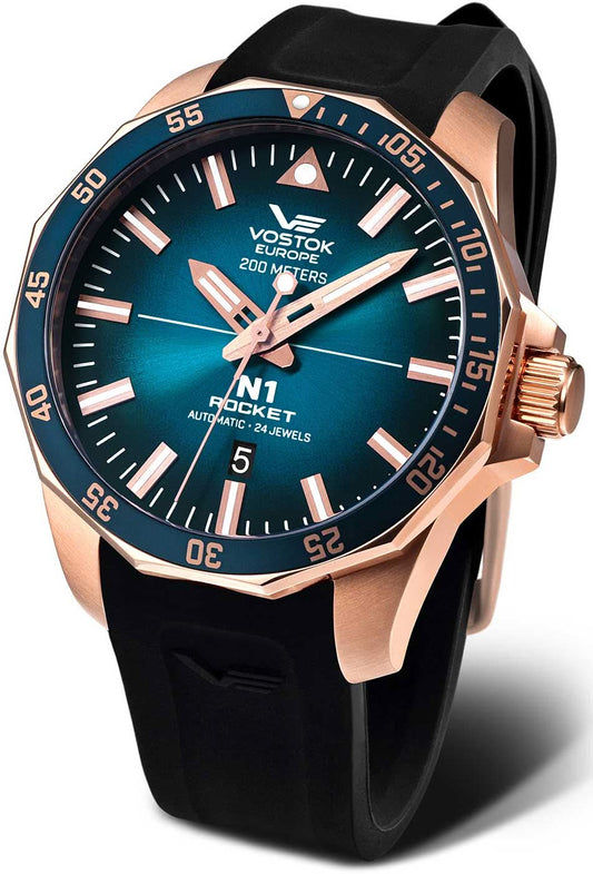 Montre Homme Vostok Europe N1 Rocket NH35A-225B616 • Mouvement automatique • Étanchéité 20 bar