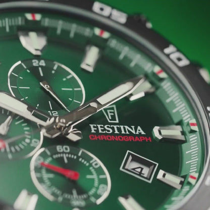 Zegarek męski Festina Timeless F20735/2 • 20 ATM • Chronograf