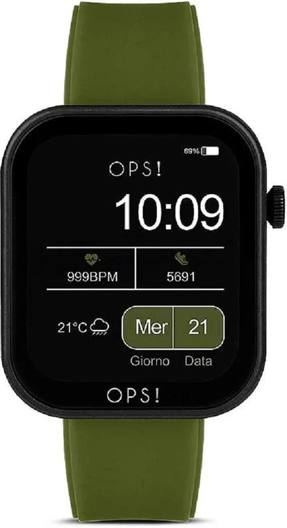 OPS! SMART Active Call OPSSW-36 Unisex-Smartwatch • Anruffunktion • Italienisches Design