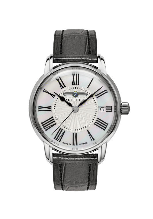Zeppelin Metropolis Ladies 9541-1 Damen Armbanduhr • Ronda Quarzwerk Kaliber 505 • Datumsanzeige