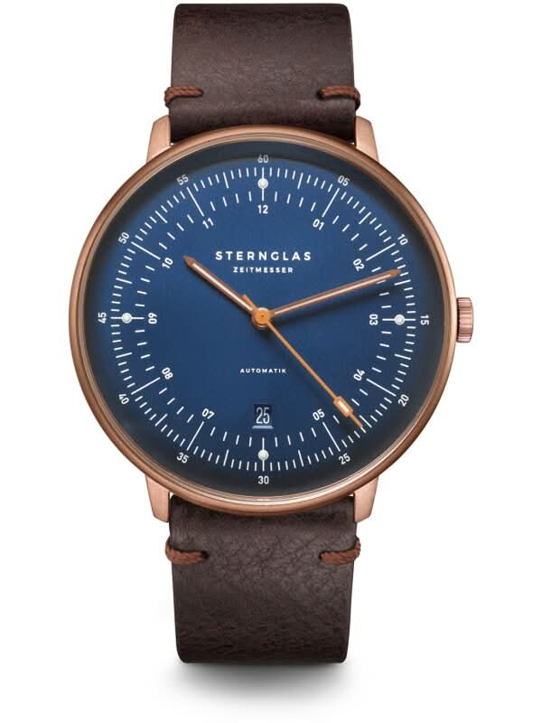 Sternglas Hamburg S02-HH27-VI17 Herrenuhr • Preisgekröntes Bauhaus-Design • Kratzfestes Saphirglas