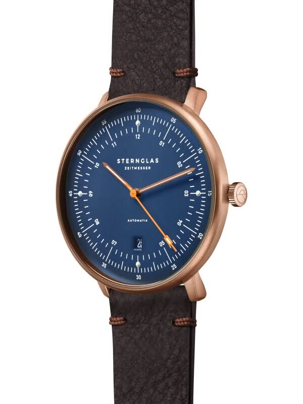 Sternglas Hamburg S02-HH27-VI17 Herrenuhr • Preisgekröntes Bauhaus-Design • Kratzfestes Saphirglas