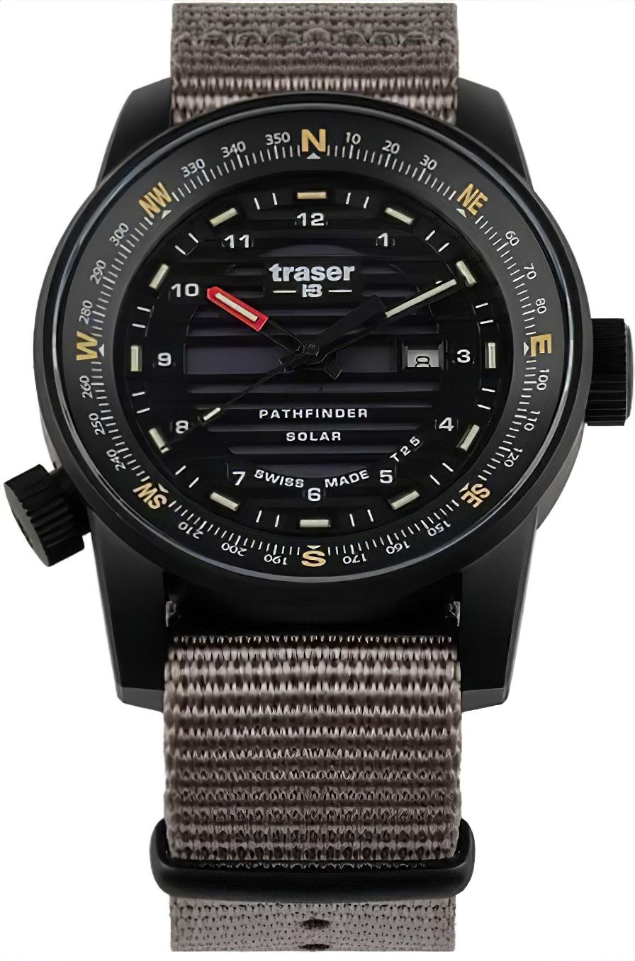 Zegarek męski Traser P68 Pathfinder 111400 • Trigalight H3 • Swiss Made