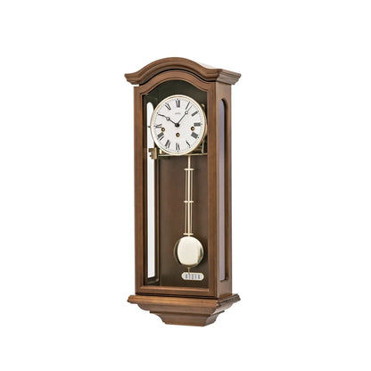 Zegar ścienny AMS Regulator R2696/1 orzech • mechanizm Westminster • chód 8-dniowy