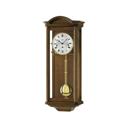 Zegar ścienny AMS Regulator R2663/1 orzech • mechanizm Westminster • chód 8-dniowy