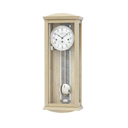 Zegar ścienny AMS Regulator R2745 dąb • mechanizm Westminster • mechanizm 8-dniowy